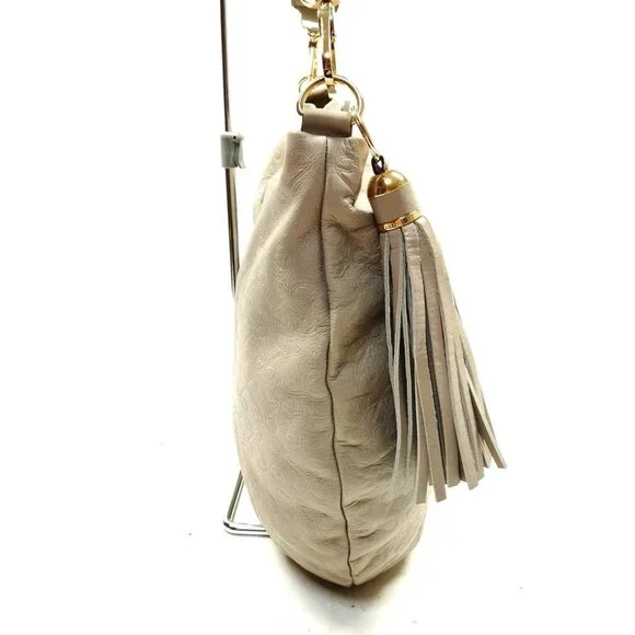 Anya Hindmarch Hand Bag Beige Leather 4464473
